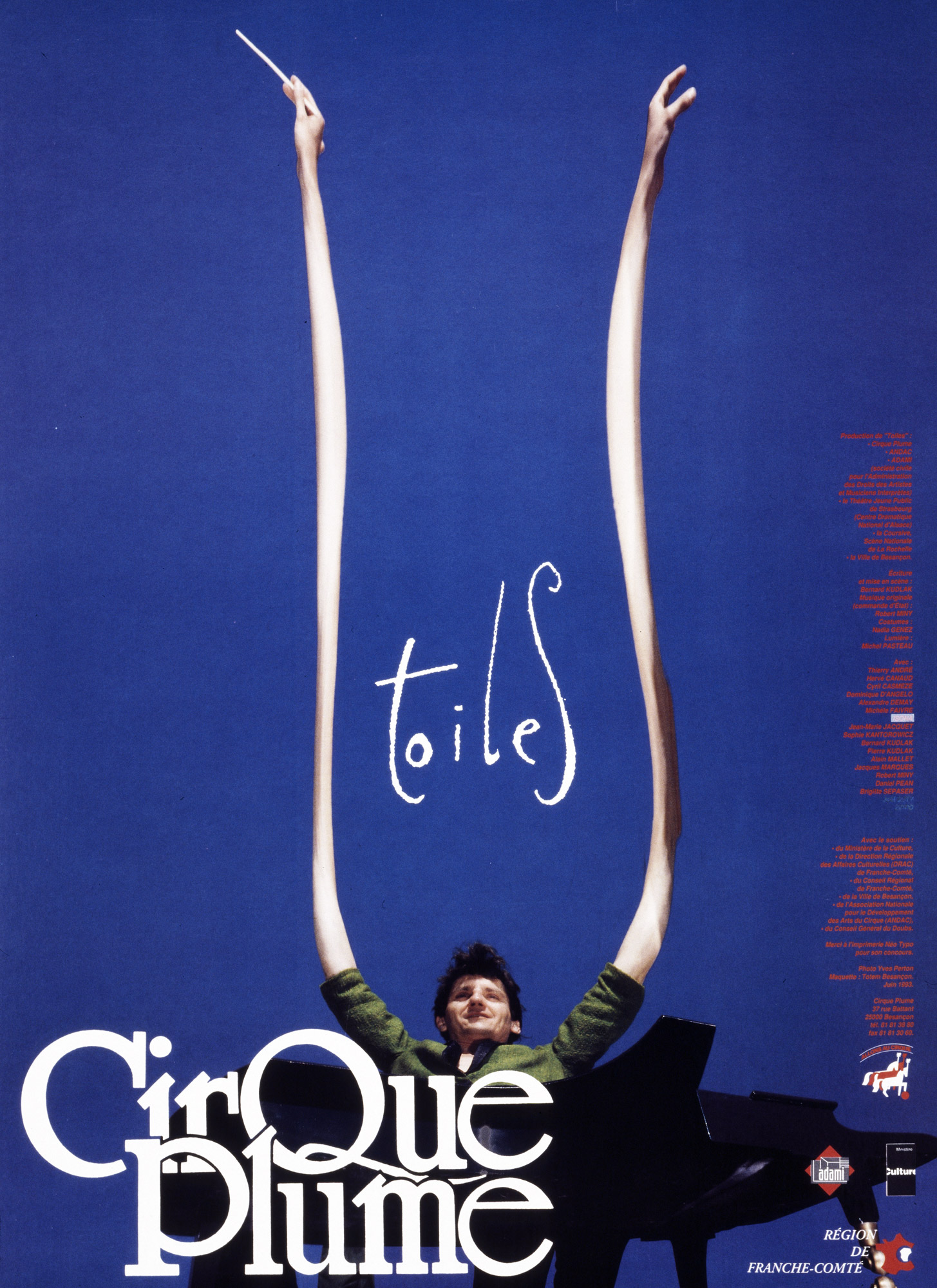 Poster of the show Toiles