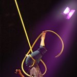 20.Photo of the show "Plic Ploc" Jacques Peeters, Cirque Plume 2004