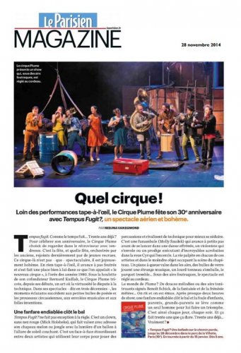 Le Parisien Magazine | Quel cirque ! (presse_tempus) {PDF}