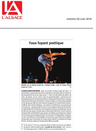 Faux fuyant poétique | L'Alsace (presse_tempus) {PDF}